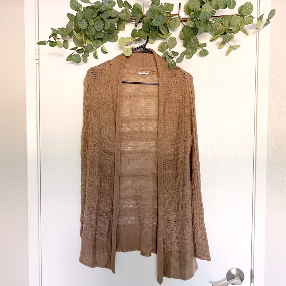 Sonoma Brown Cardigan Size Small